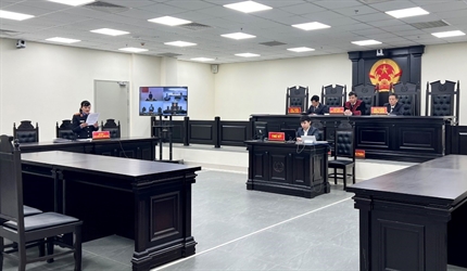 Viện KSND huyện Thạch Thất và quận Hoàn Kiếm phối hợp cùng với Tòa án...